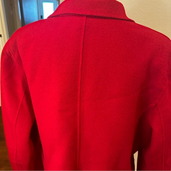Valerie Stevens Red Jacket EUC Wool Angora and Cashmere Blend Vintage - Picture 6 of 10